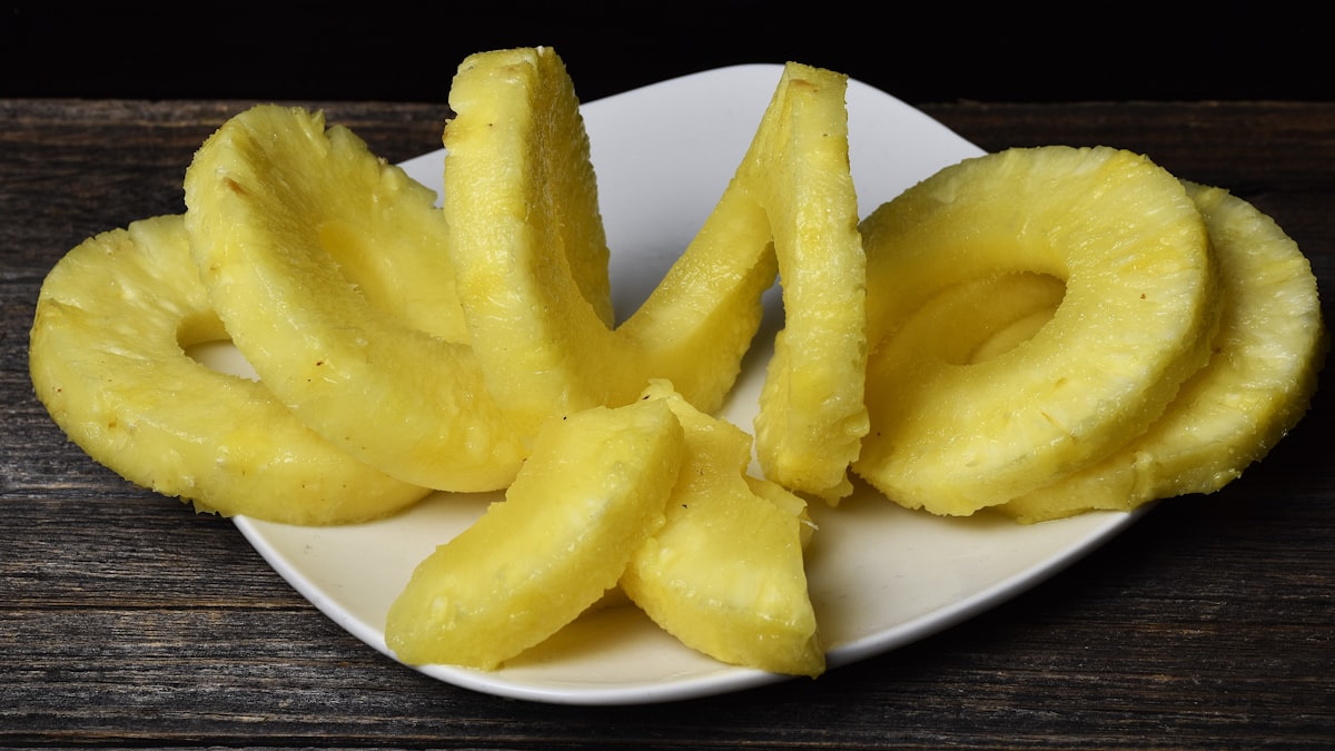 Ananas mit Bromelain-Enzym
